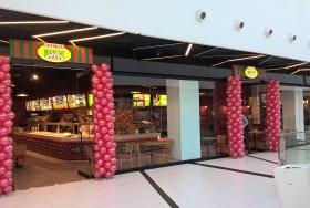Dekoracje sklepów balonami Kętrzyn